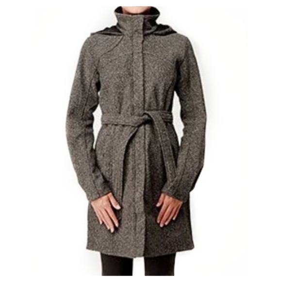 lululemon athletica Jackets & Blazers - Lululemon Apres Sport tweed jacket gray size 10